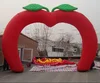 Giant inflatable apple shape arch for outdoor promotion