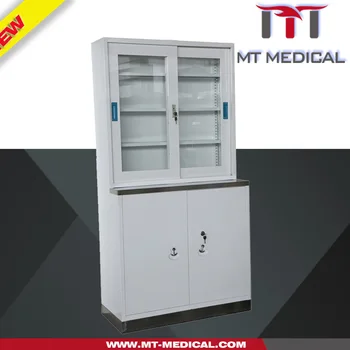 Hospital Used Steel Storage Cabinets Medicine Stainless Steel Tool