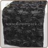 wedding deco rosette table runner/satin rosette wedding table overlay