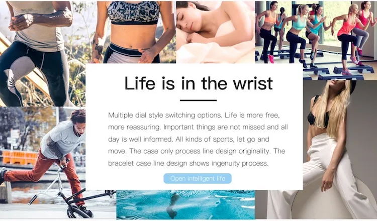 High quality F1 Plus Smart band Blood Pressure Waterproof Color Screen Heart Rate Monitor Smart Bracelet Wristband R3