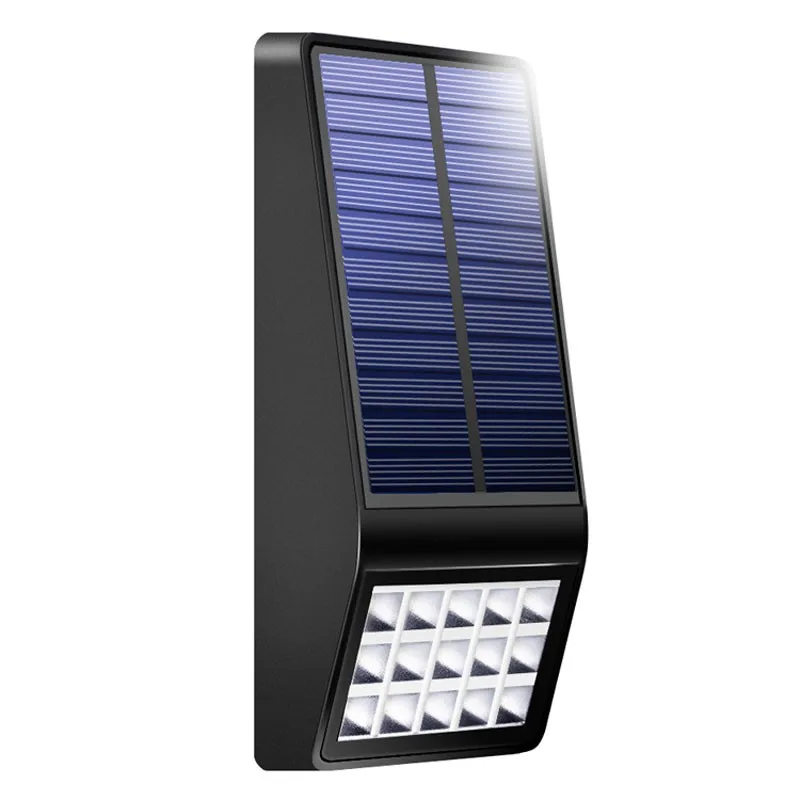 New Solar Light 15LED solar light Waterproof IP65 Lawn Wall Lamps for Garden