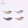 Hot selling stylish cz stone rhinestone jewelry angle wing bracelet connectors accessories for women
