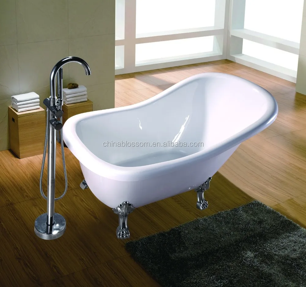 Classic Freestanding Soaking Portable Single Acrylic Bathtub Buy