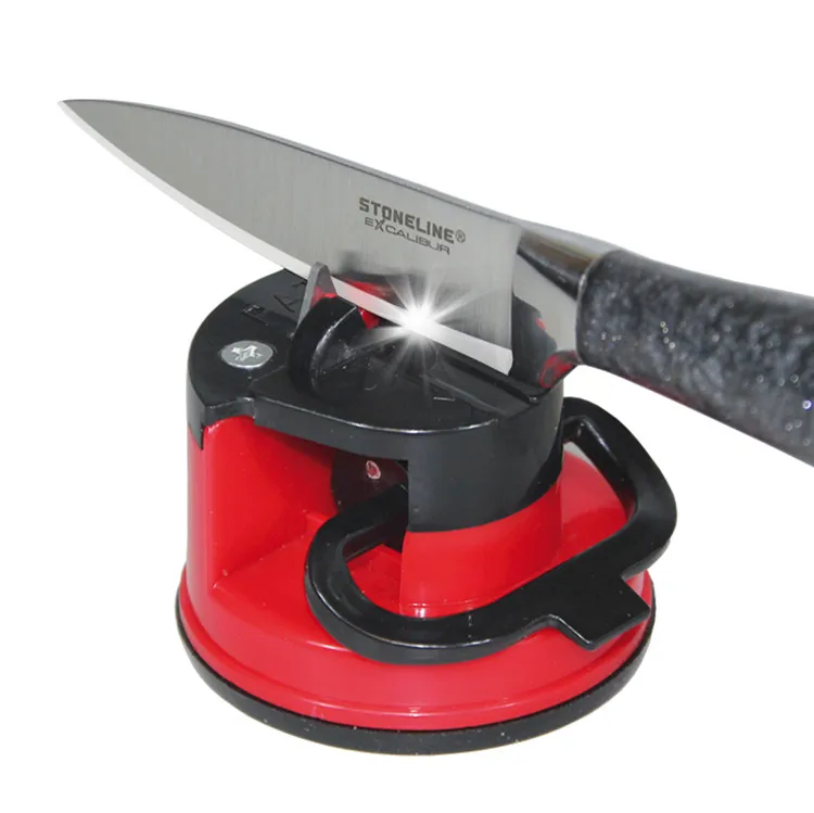 Suction Cup Whetstone Knives Sharpener Mini Knife Sharpening Grinding Stone  Tungsten Steel knife Sharpener Kitchen Gadget Tool