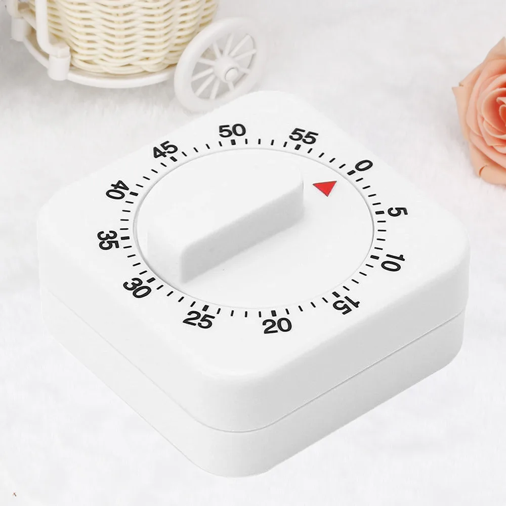 Kitchen Cooking Timer Countdown 60 Minutes Alarm Mechanical mH 