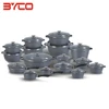 Byco Customized Camping Dark Grey 28 Pcs Cook Wares Cookware Set
