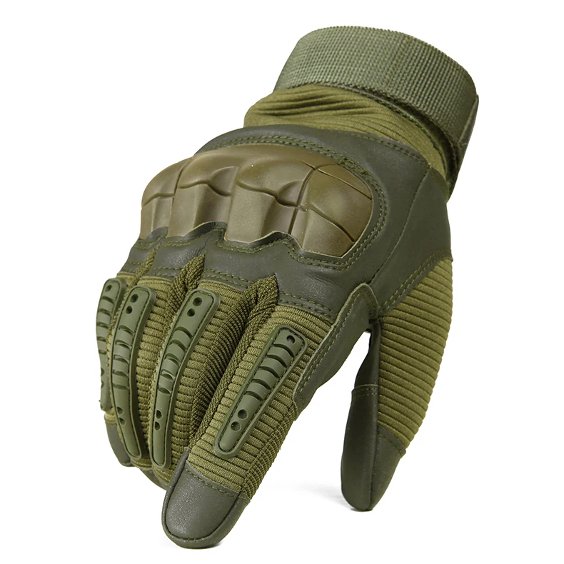 TACVASEN Military Tactical Gloves Men Army Combat Gloves Airsoft Protection Shell Full Finger Gloves Paintball Gear TD-YWHX-026
