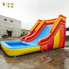 Promotion PVC inflatable water slide clearance with pool