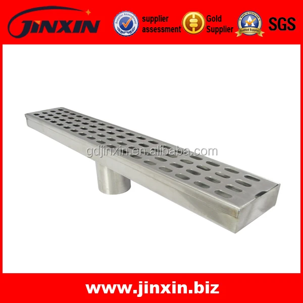 Stainless Steel Floor Trap Drains Rectangular Linear Shower Drain - Buy ...