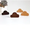 Wood Decorative Holder Wall Hooks Key Hanger with Magnet