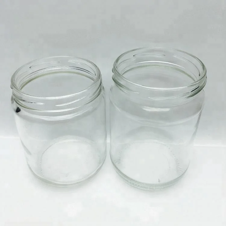 Download Wide Mouth 300ml 500ml Clear Glass Etumax Royal Honey Jars ... Yellowimages Mockups