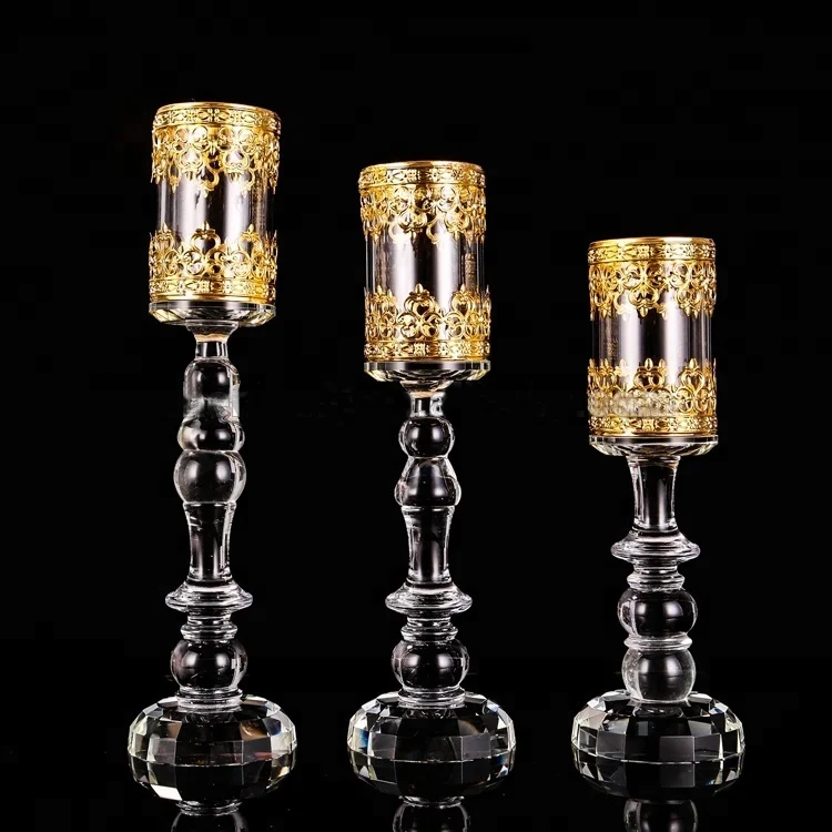 3 Sizes Tea Light Holder Crystal Mercury Candle Holders Buy Cheap