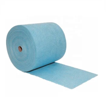 Spunlaced Nonwoven Jumbo Roll Industrial Wipe Roll For Brazil Market ...