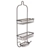 Shower Caddy Modern 3 Tier Metal Wire Bathroom Hanging Baskets Bath Rack Perfume Storage Organizer