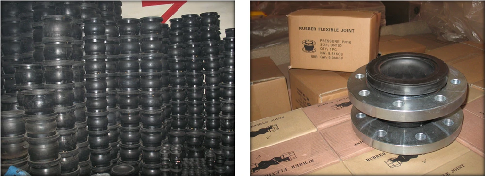 big size flexible flanged flexible steel flexible joint