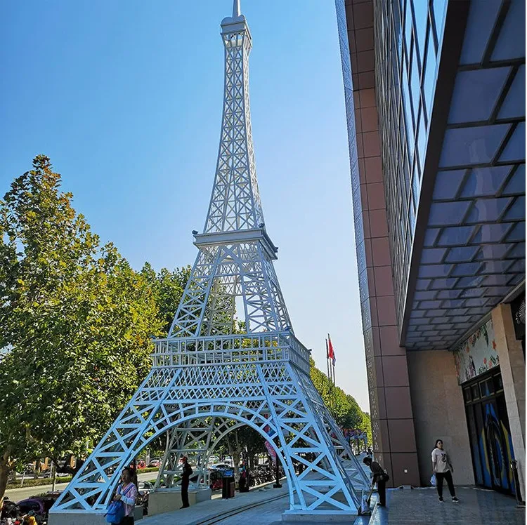 Giant Metal Crafts Eiffel Tower Props for Shopping Mall Decor