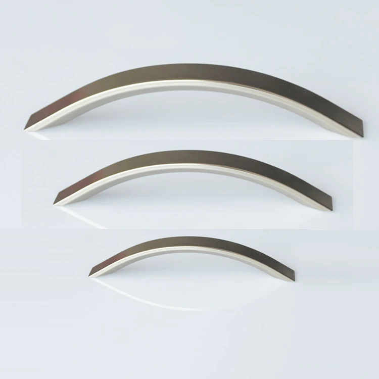 Curved Grip Handle Bow Handle Modern Furniture Pull Handles