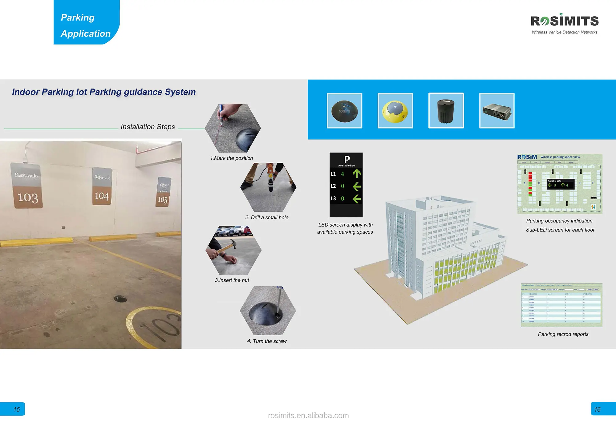 indoor parking sensor