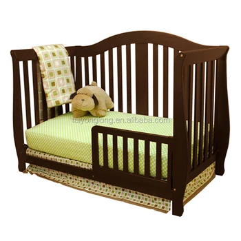 Jpma Certified Baby Wooden Bed Extender For Baby Toddler Bed