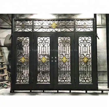 Factory Price Approved Australia Wrought Iron Security Grill Door Buy Wrought Iron Exterior Door With Sidelight Iron Grill Door Designs Lowes