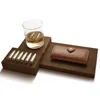 6 Pcs Bullet Shaped 304 Stainless Steel Ice Cubes, Whisky bullet Stones gift set in wallet