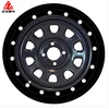 LEITE Simulated BeadLock Hubcap Rings - 15" Black