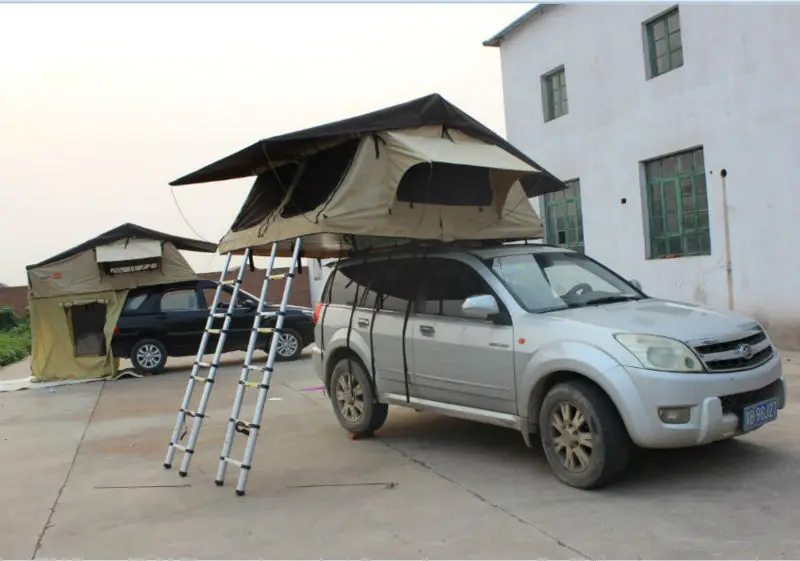 Camping Auto Tent Rooftop Tent Met Dubbele Ladders Buy Camping Auto Tent Rooftop Tent Met Dubbele Ladders Buy
