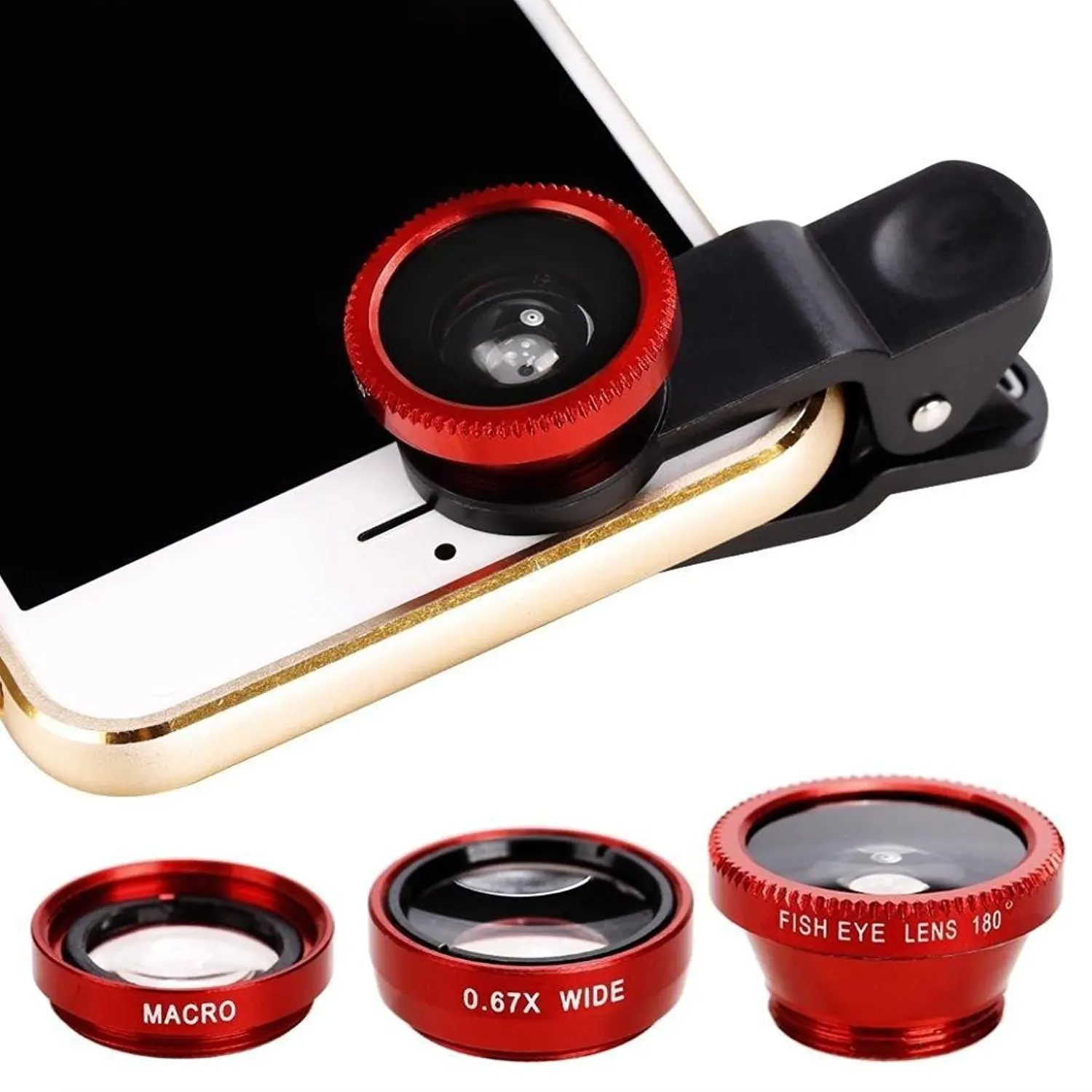 Набор объективов Momax x-Lens Pro 4 in 1 Premium Lens Kit