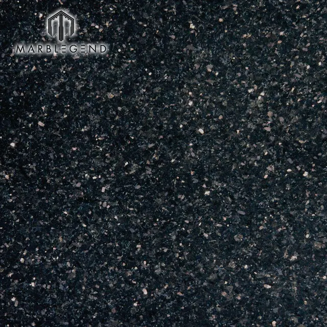 Wholesale Cheap Interior Granite Flooring Tile Black Galaxy Wholesale Cheap Interior Granite Flooring Tile Black Galaxy