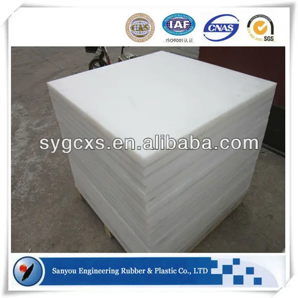 Thickness 10mm Polyethylene Hdpe 1000 White Sheet - Buy Hdpe 1000 White ...