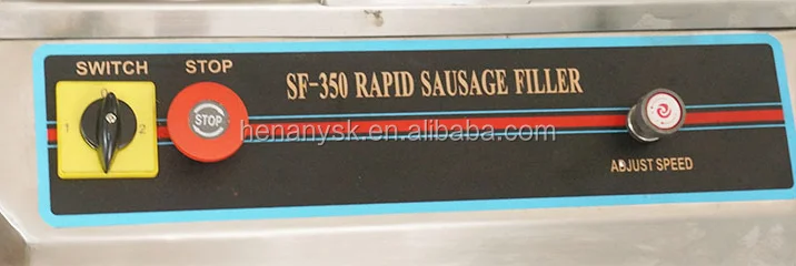 IS-SF350 Hydraulic Commercial Sausage Filling Machine, Enema Machine