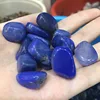 Beautiful blue agate tumbled stones natural agate dyed for decoration