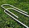 GALVANIZED STEEL GROUND COVER FIXING STAPLES / PEGS / PINS 150mm x 30mm x 150mm
