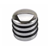Guitar Parts Supplier Metal V/T control Dome Guitar Knob with Rubber Rings for electric bass