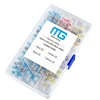 180pcs Heat shrink solder sleeve butt wire connector waterproof terminal kit