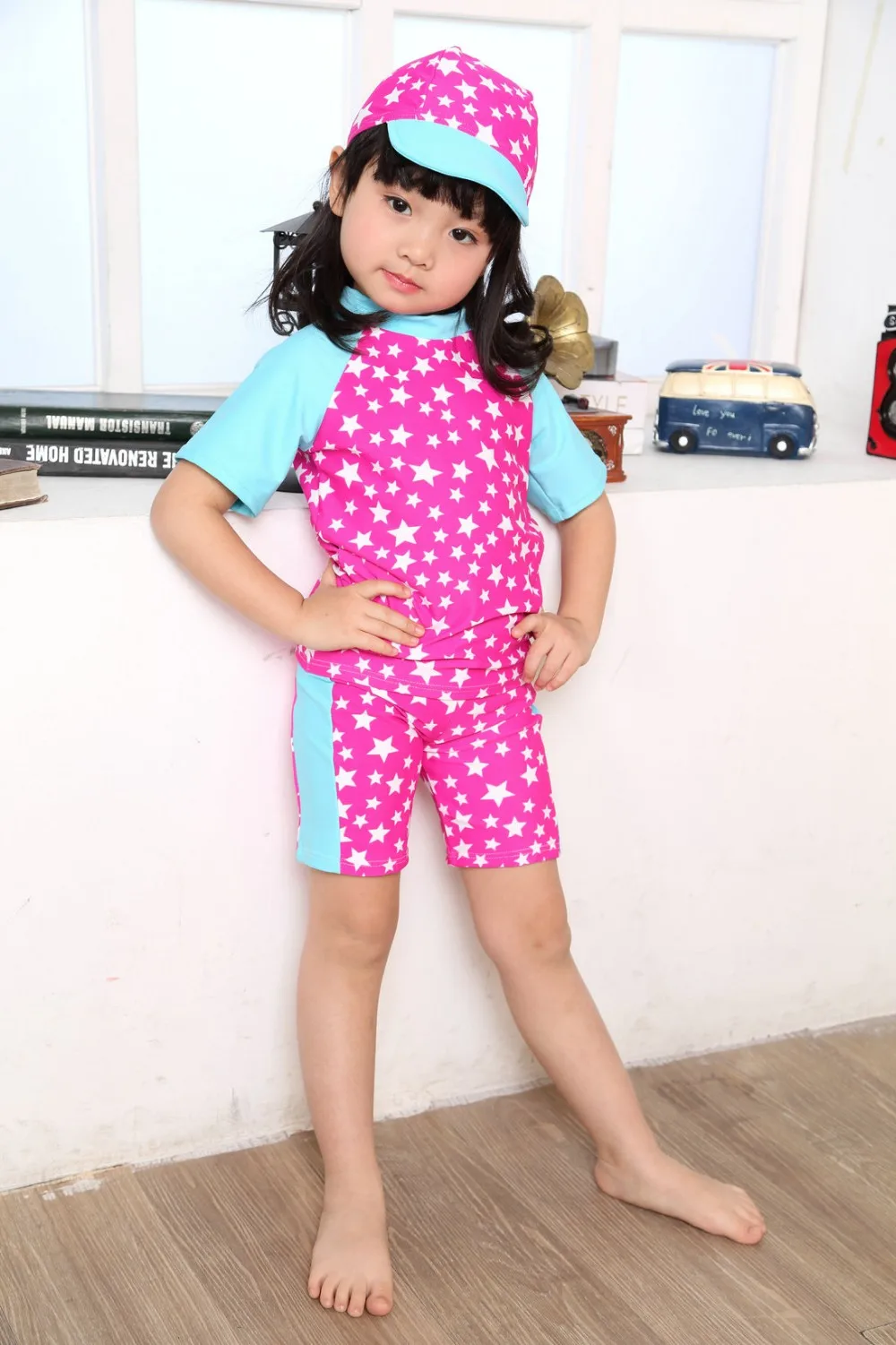 2-6 Years Old Kids Swimwear Baby Swimwear Baby Pretty One Piece ...