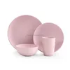 Eco-friendly bamboo fiber dinnerset adult tableware set