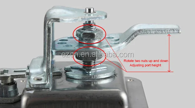 Edelstahl Elektrische Tür Schrank Blendenschloss/metall Flache