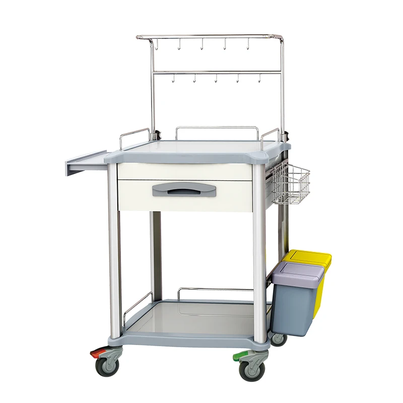 Factory Direct Sale Abs Medical Carts On Wheels With Drawers Buy