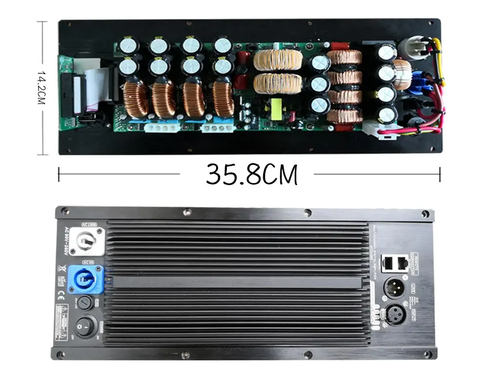 plate amplifiers for active speakers