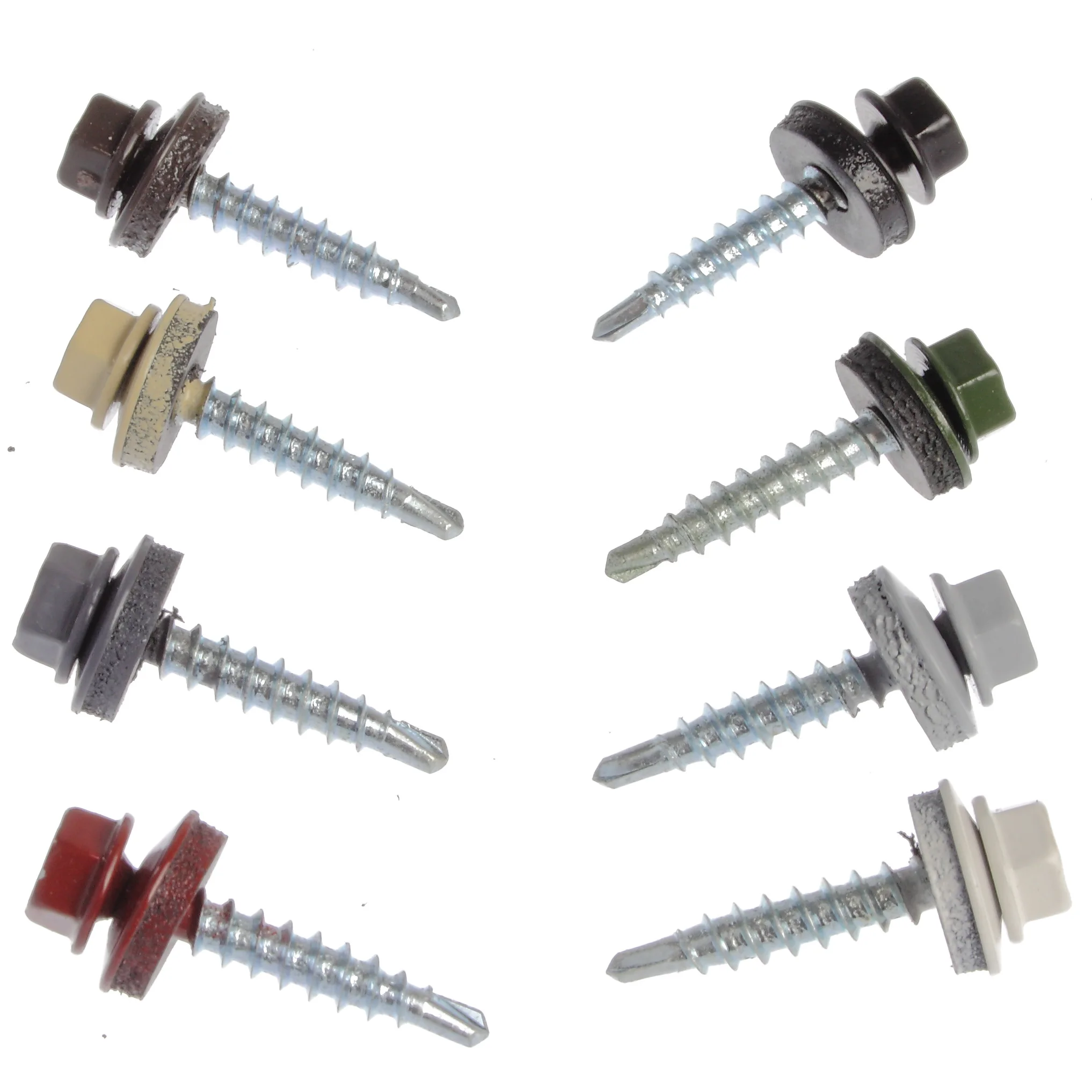 Quality Products Hex Washer Head Self Drilling Screw Din7504k Colored
