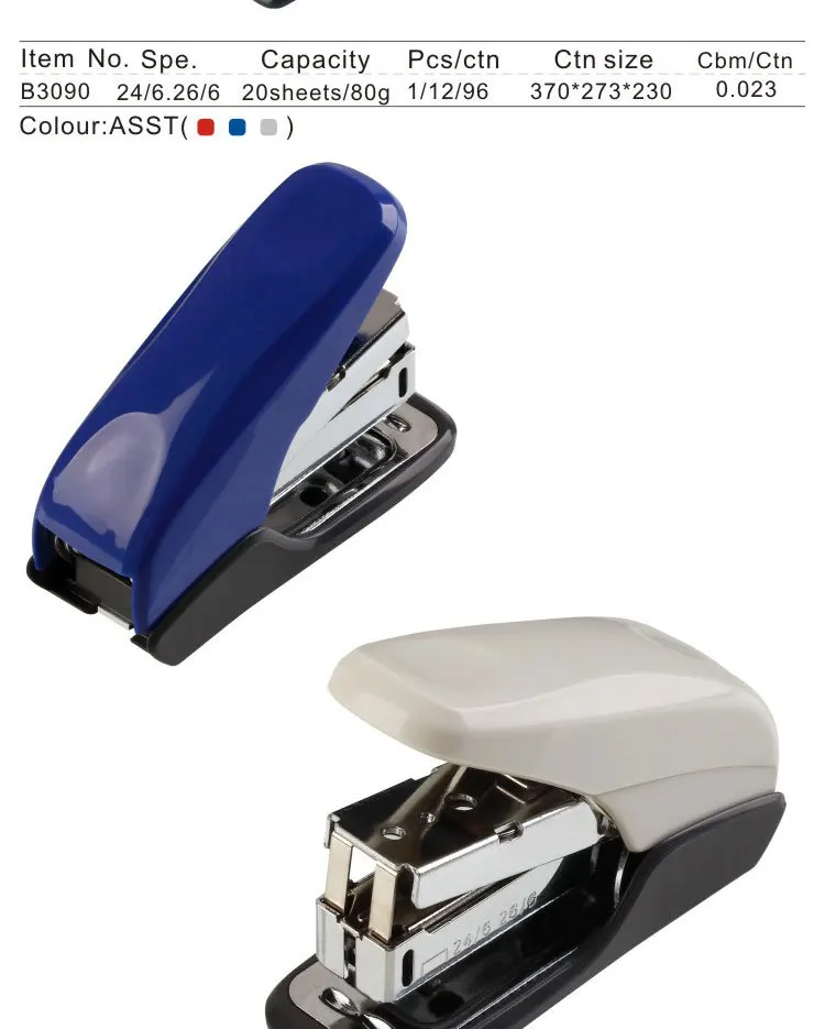 Two position Stapler  24/6 and 26/6 Staple 20 sheets Capacity Home and Office 