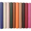 2019 Popular Wholesale Solid Color Faux Leather Fabric Sheet Leather Craft Plain for DIY