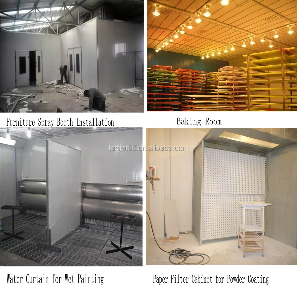 Hot Sale Furniture Painting Spray Booth / Customize Wooden Drying Oven