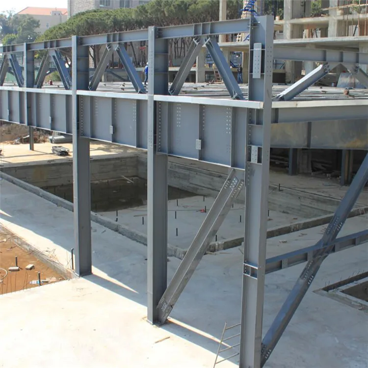 China Fabrication Light Weight Steel Structure Prefabricated Workshop And Steel Warehouse