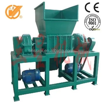 waste plastic shredding machine,scrap plastic shredding