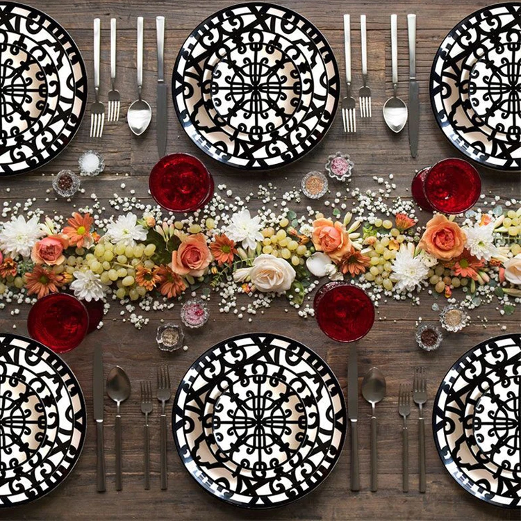 Wedding Dishes Ceramic Style Bone China Dinnerware Set Buy Bone China