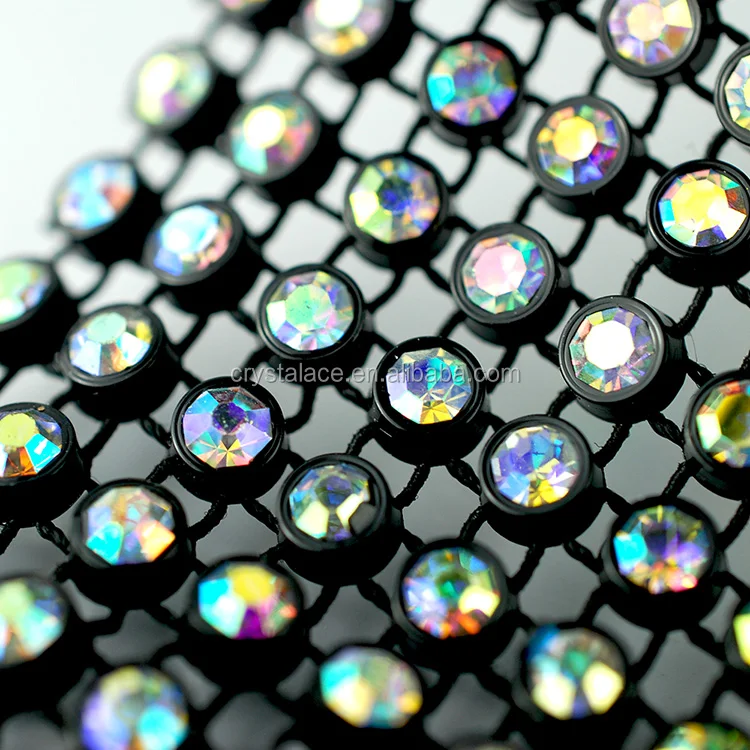 rhinestone trimming, rhinestone trimming mesh, rhinestone mesh trimming, plastic rhinestone trimming mesh (3)