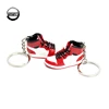 Promotional pvc 3d mini sneaker basketball shoe keychain