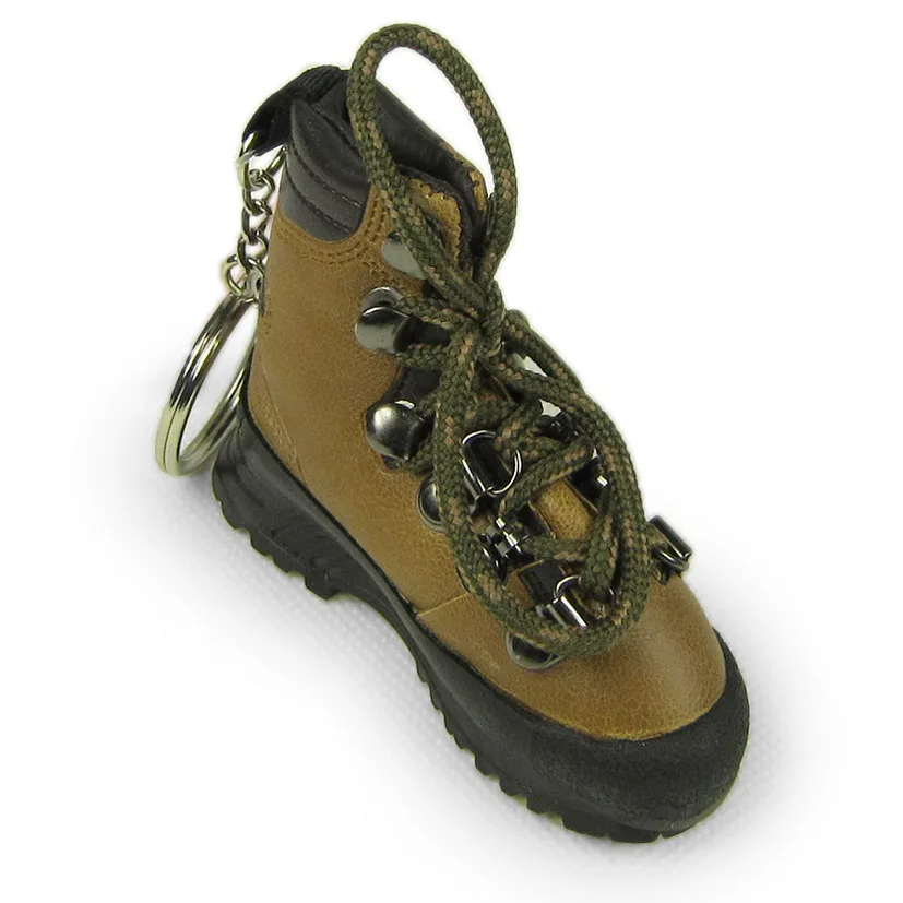 Jiahao Gifts Wholesale Mini Mountaineering Shoes Keychain 8.5cm Hiking